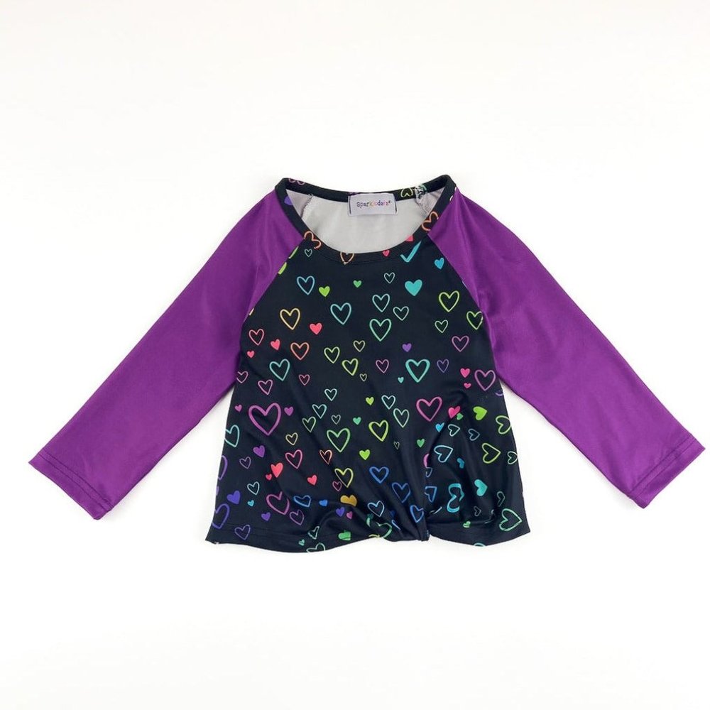 Neon Love Raglan - Picture 2 of 6